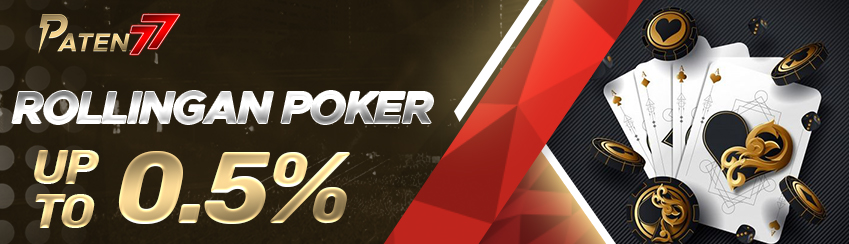 bonus rollingan poker